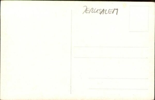 Jerusalem Yerushalayim [Handschriftlich] Davids Tomb – Bild 2