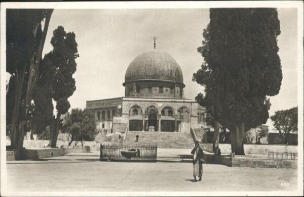 Jerusalem Yerushalayim Omar Moschee Felsendom