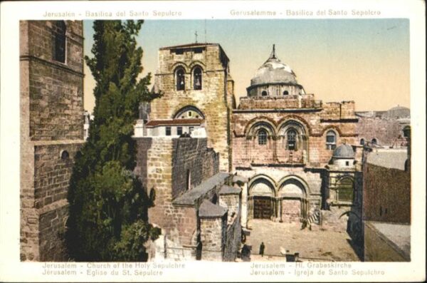 Jerusalem Yerushalayim Church Holy Sepulchre