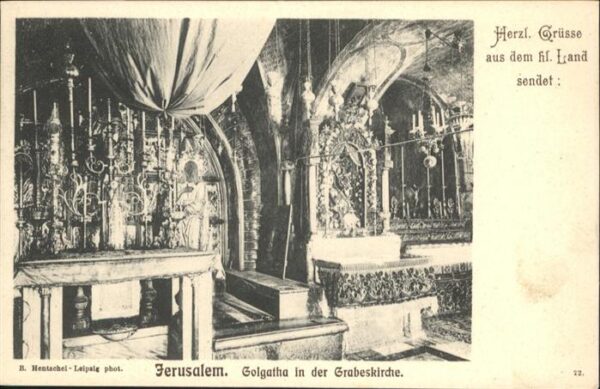 Jerusalem Yerushalayim Golgatha Grabes Kirche