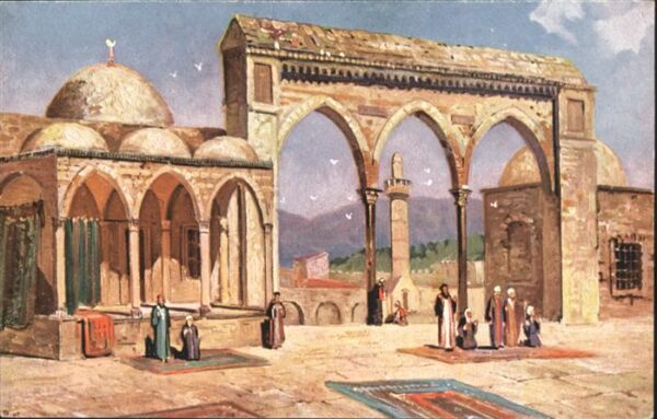 Jerusalem Yerushalayim Plattform Felsendomes