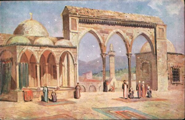 Jerusalem Yerushalayim Plattform Felsendom