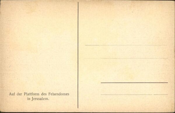 Jerusalem Yerushalayim Plattform Felsendom – Bild 2
