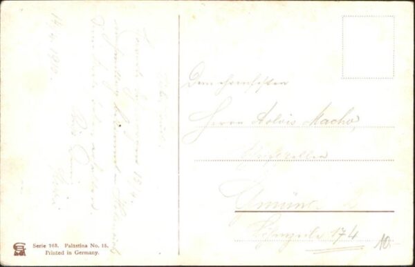 Jerusalem Yerushalayim Church Redeemer Hund Künstler F Perlber – Bild 2