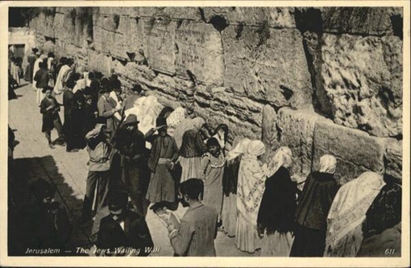 Jerusalem Yerushalayim Jews Wailing Wall