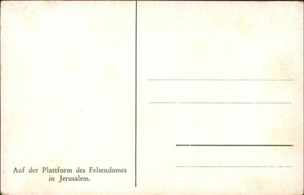 Jerusalem Yerushalayim Plattform Felsendom – Bild 2