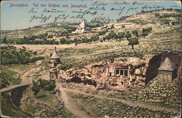Jerusalem Yerushalayim Gräber Josaphat