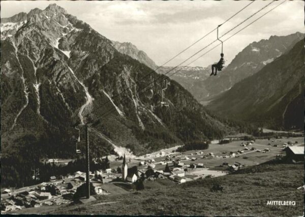 Mittelberg Kleinwalsertal Zafernalift