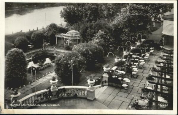 Karlstad Varmlands Lan Stadshotellets terrasser