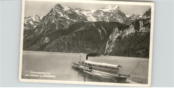 Schiffe Ships Navires Victoria Vierwaldstättersee Gitschen