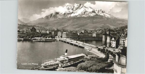 Schiffe Ships Navires Luzern Pilatus
