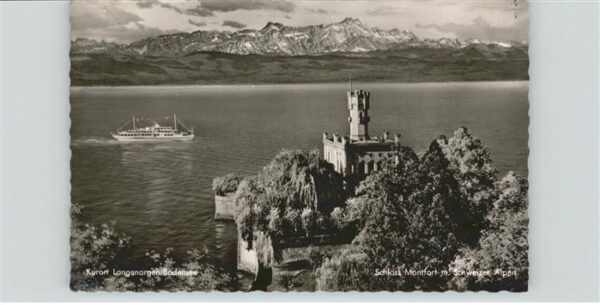 Schiffe Ships Navires Langenargen Bodensee Schloss Montfort S