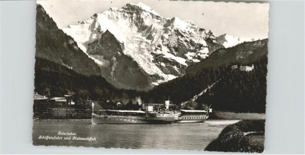 Schiffe Ships Navires Interlaken