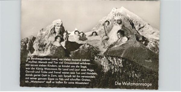Sagen Maerchen Watzmannsage