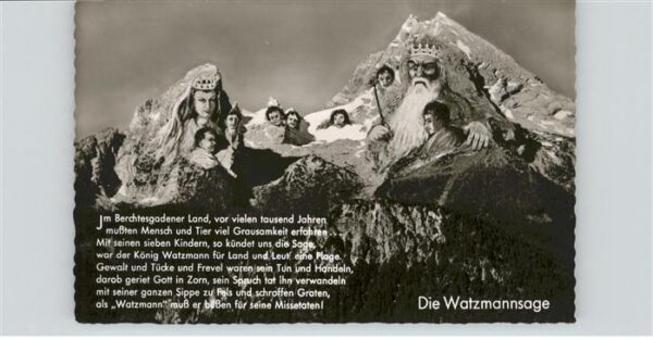 Sagen Maerchen Watzmannsage