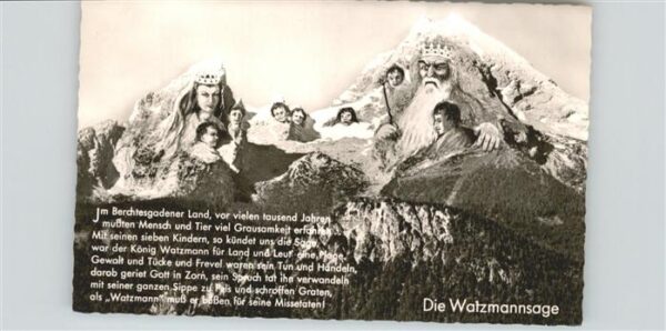 Sagen Maerchen Watzmannsage