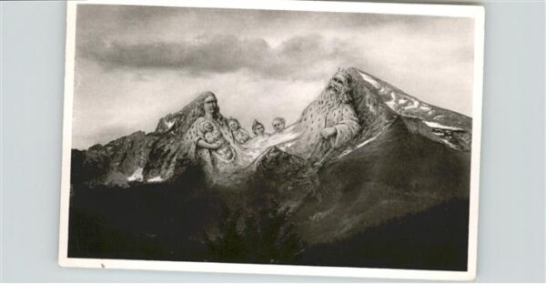 Sagen Maerchen Berggesichter Watzmannsage