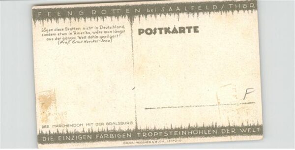 Hoehlen Caves Grottes Tropfstein Feengrotten Saalfeld Künstle – Bild 2