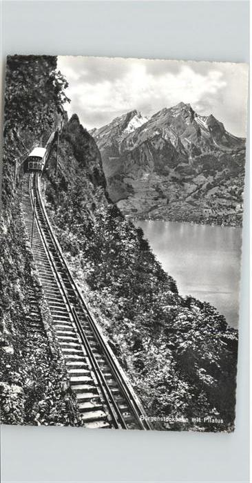 Eisenbahn Bürgenstockbahn Pilatus