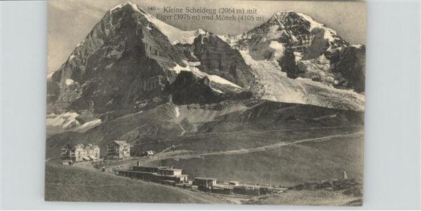 Gletscher Kleine Scheidegg Eiger Mönch
