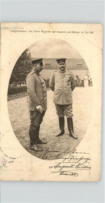 Politiker Hindenburg Rotes Kreuz
