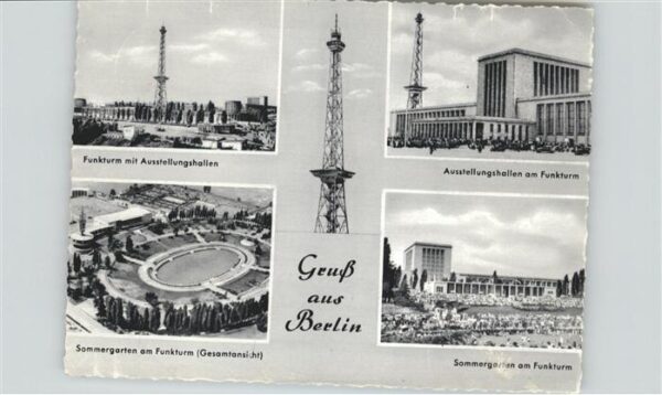 Stadion Berlin Funkturm Ausstellungshalle Somme
