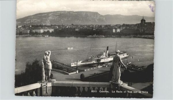 Schiffe Ships Navires Geneve La Rade