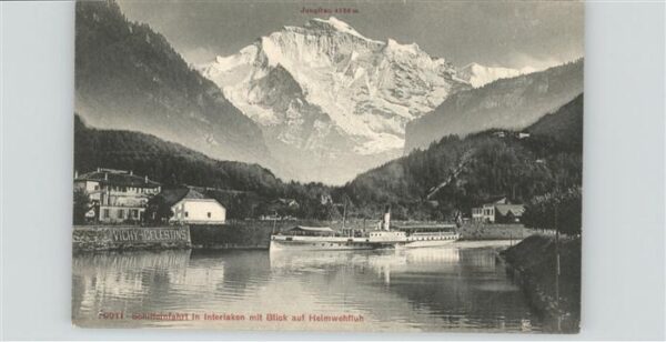 Schiffe Ships Navires Interlaken Heimwehfluh