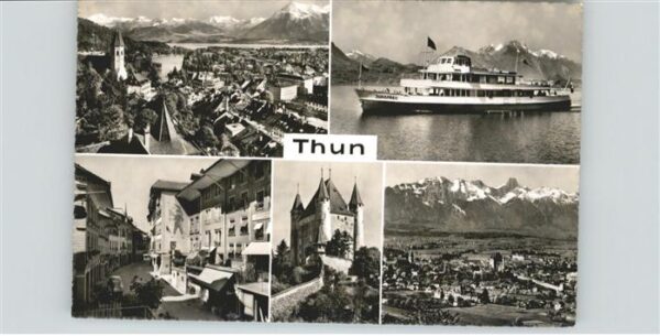 Schiffe Ships Navires Thun