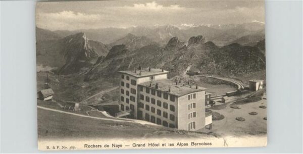 Bahnhof Rochers de Naye Grand Hotel