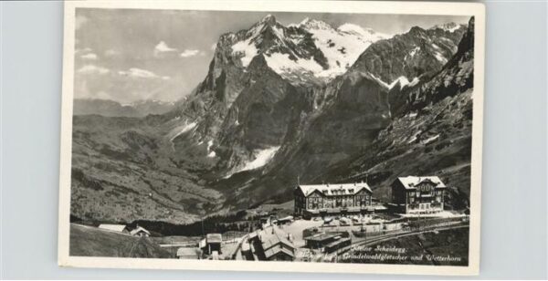 Bahnhof Kleine Scheidegg Wetterhorn