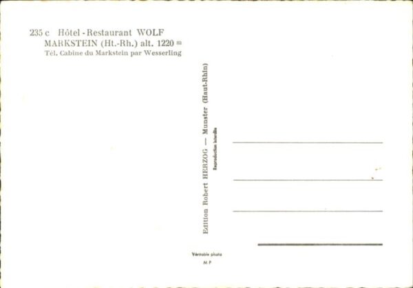 Markstein Le Wesserling Hotel Restaurant Wolf Haut-R – Bild 2