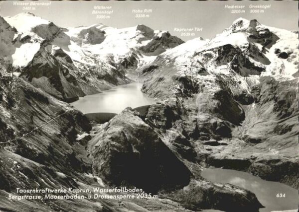 Kaprun Tauernkraftwerke Wasserfallboden Bergst