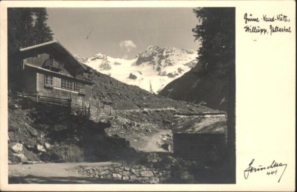 Mayrhofen Zillertal Grüne Wand Hütte Zillertal