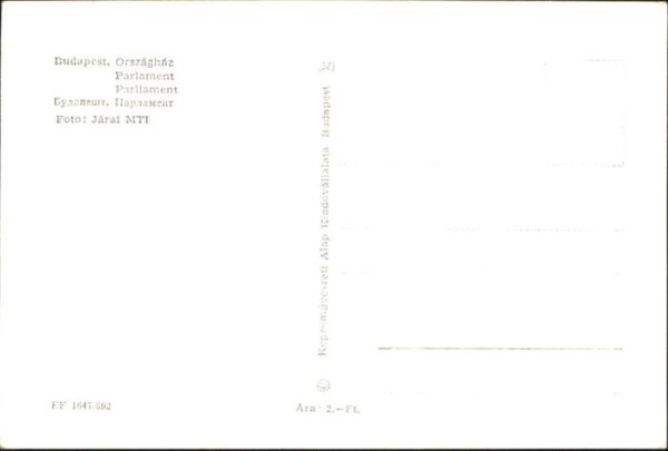 Budapest Parlament Fliegeraufnahme – Bild 2