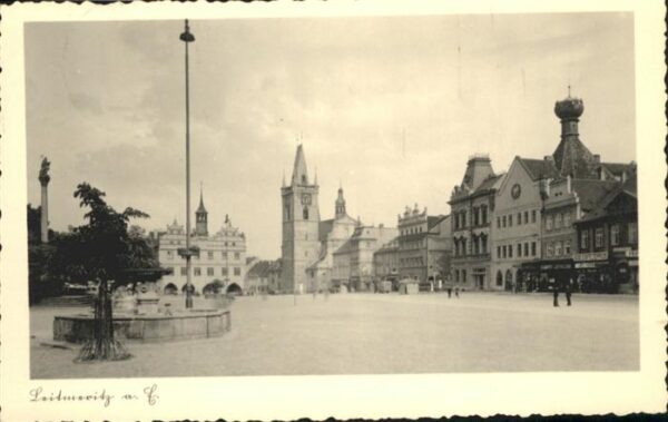 Leitmeritz Litomerice Nordboehmen Brunnen