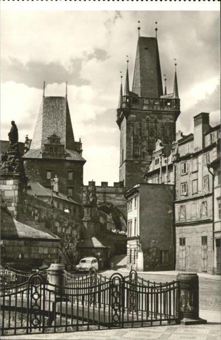 Prag Prahy Prague Brückentürme