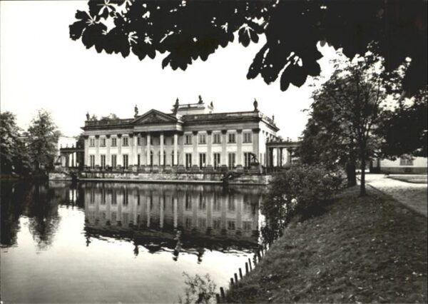 Warszawa Lazienki Park ehemalige Königspalast