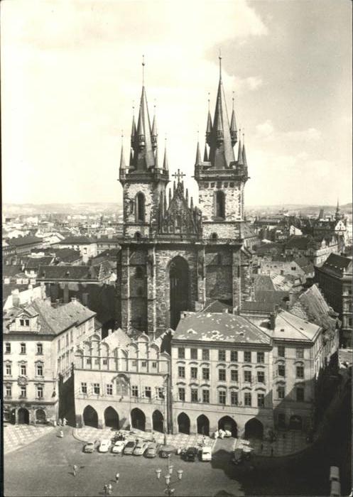 Prag Prahy Prague Teyn Kirche