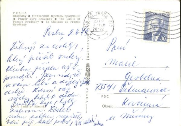 Prag Prahy Prague Burg – Bild 2