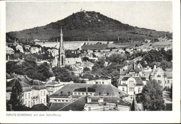 Teplitz-Schoenau Teplice Schlossberg
