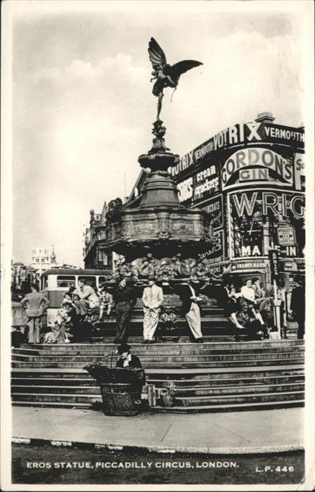 London Eros Statue Piccadilly Circus