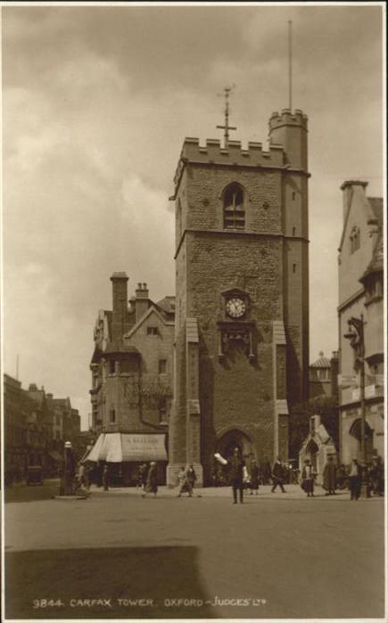 Oxford Oxfordshire Carfax Tower