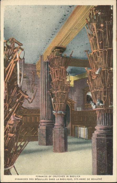 Sainte Anne de Beaupre Pyramides des Bequilles
Basilisque