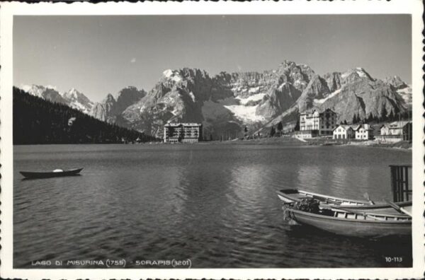 Sorapiss Lago Di Misurina