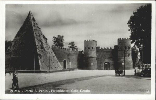 Rom Roma Pora S. Paolo Piramide