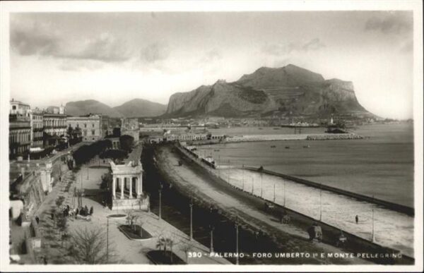 Palermo  Sicilia IT Foro Umberto Monte Pellegrino