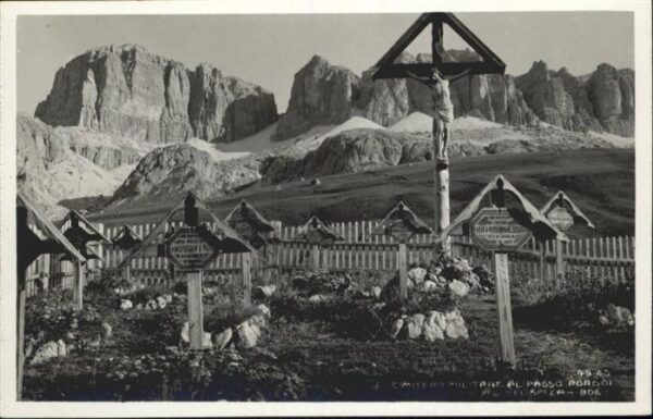 Passo Pordoi Cimitero Militare