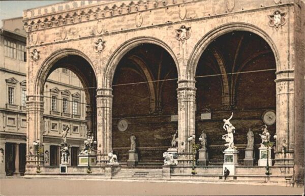 Firenze Florenz La Loggia dei Lanzi