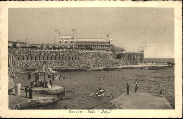Genova Genua Liguria Lido Bagni